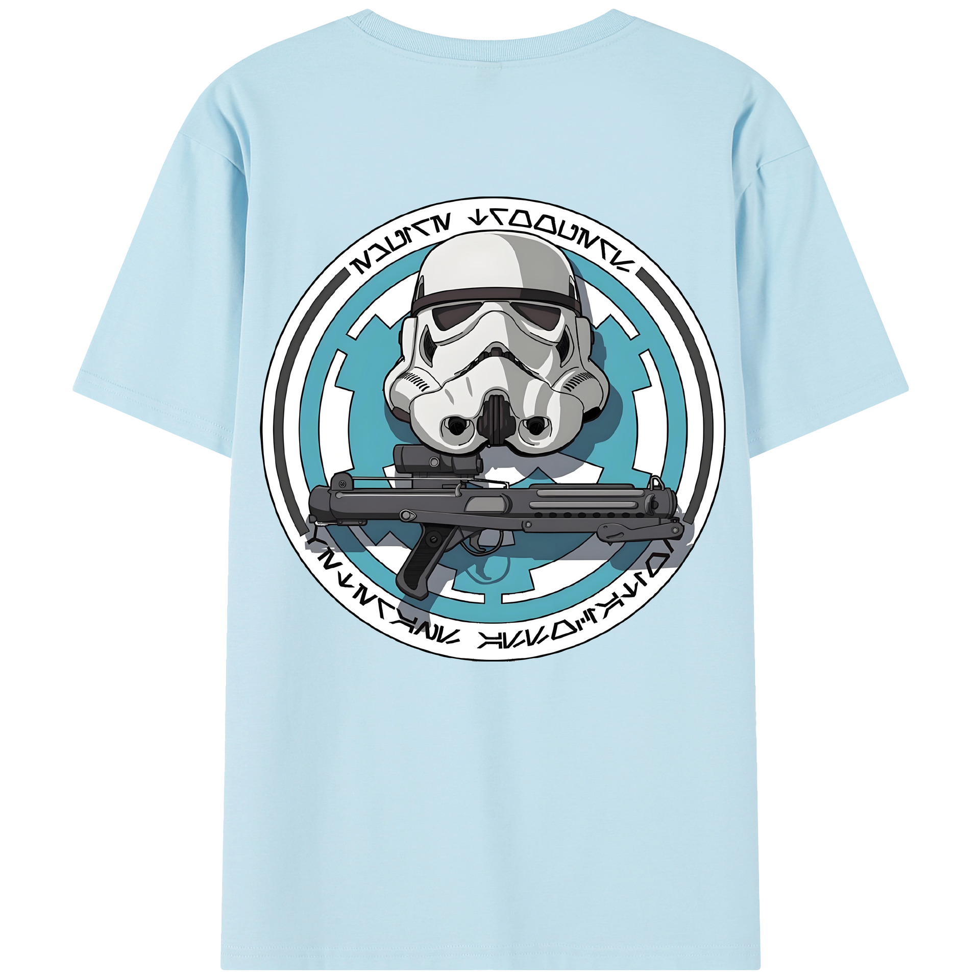 （画像用） スター・ウォーズ Star Wars 綿100％半袖Tシャツ（背面プリント）